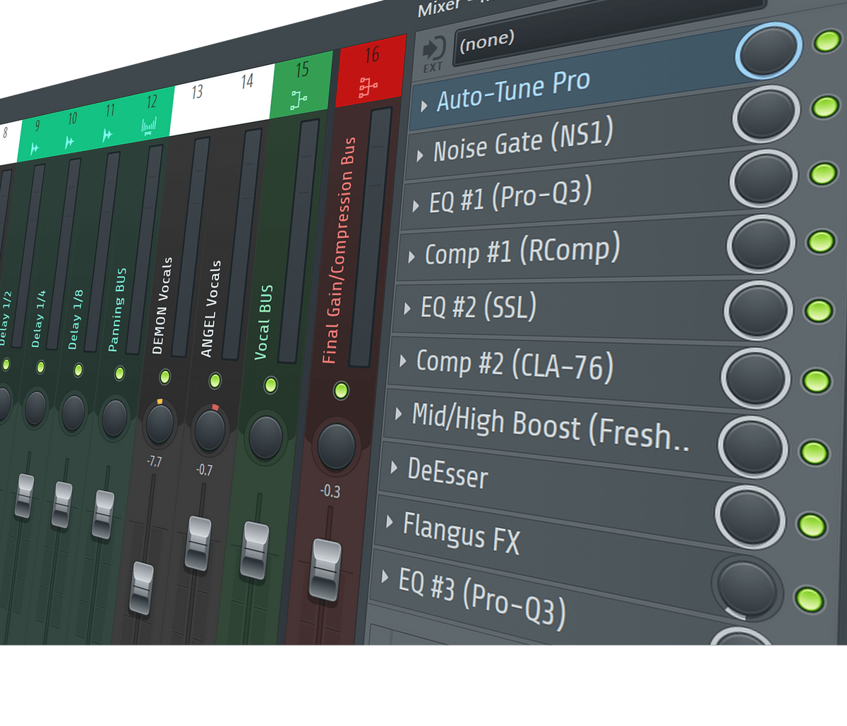 High End Recording Template